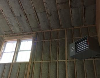 Residential Roxul Insulation and Vapor Barrier