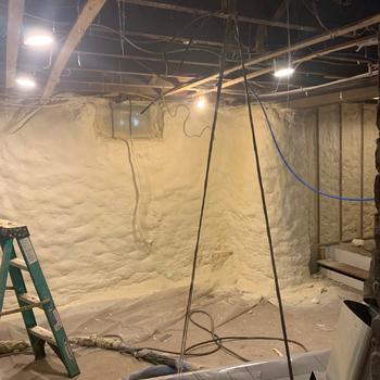 Residential Closed Cell Foam Exterior Walls and Foundation Walls 8 